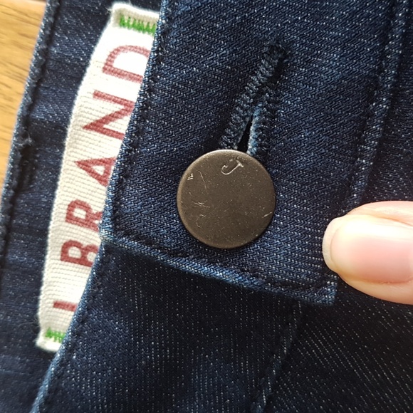 J Brand Major Indigo High Rise Skinny Ankle Zip Leg Jeans Size 30 - Picture 10 of 16